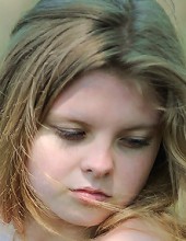 Pretty long haired girl